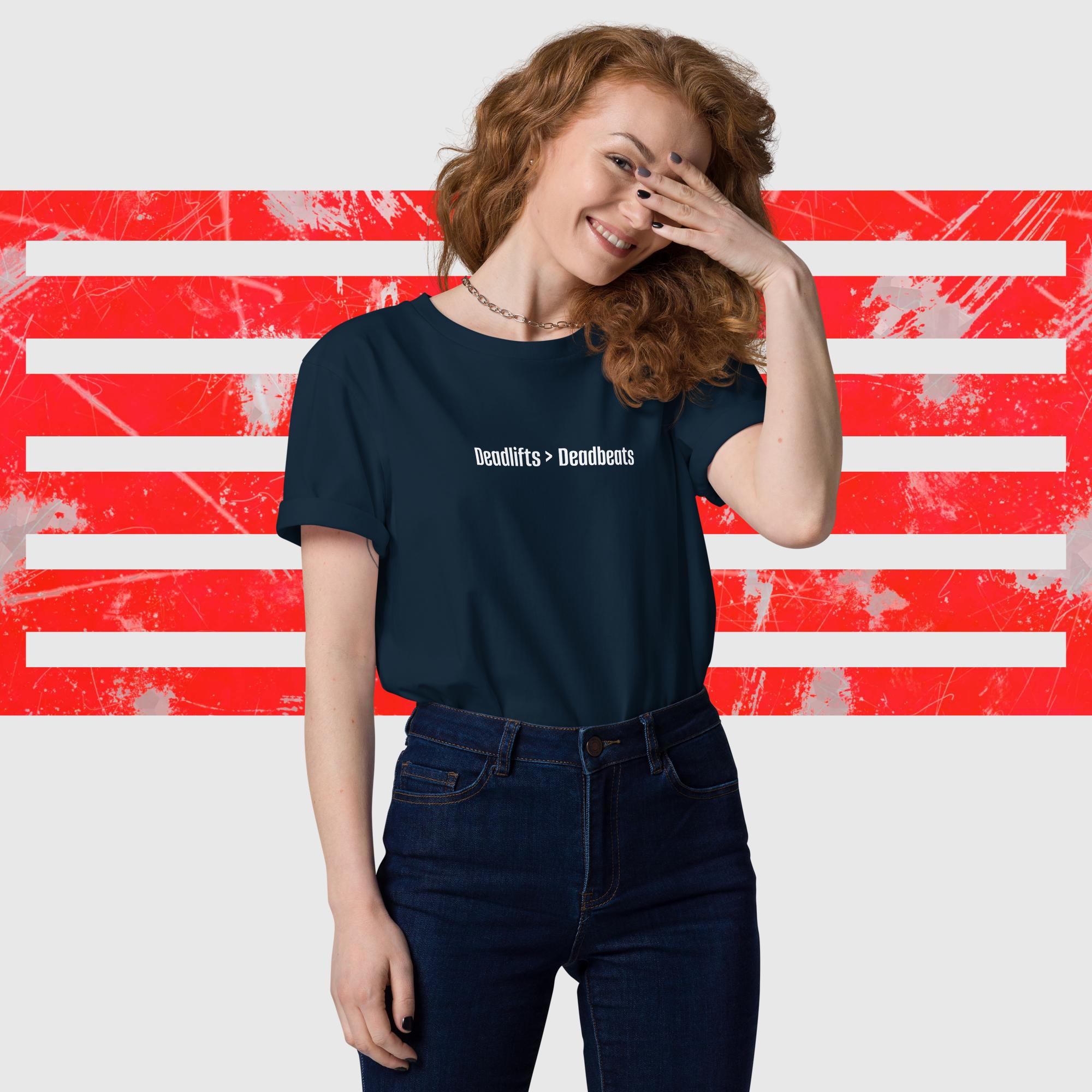 STRIVE - Deadlifts over Deadbeats - Marškinėliai