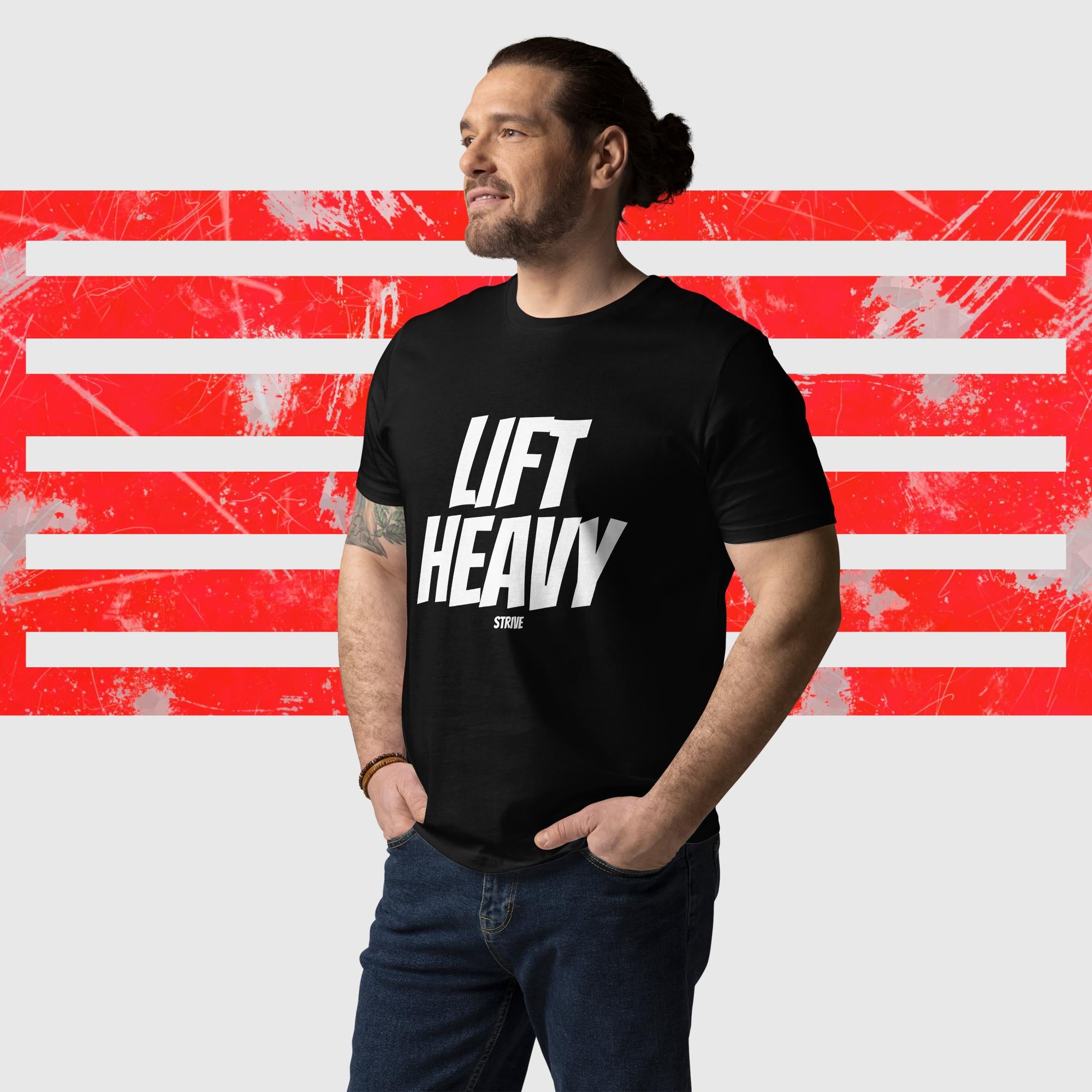 STRIVE - Lift Heavy - Marškinėliai