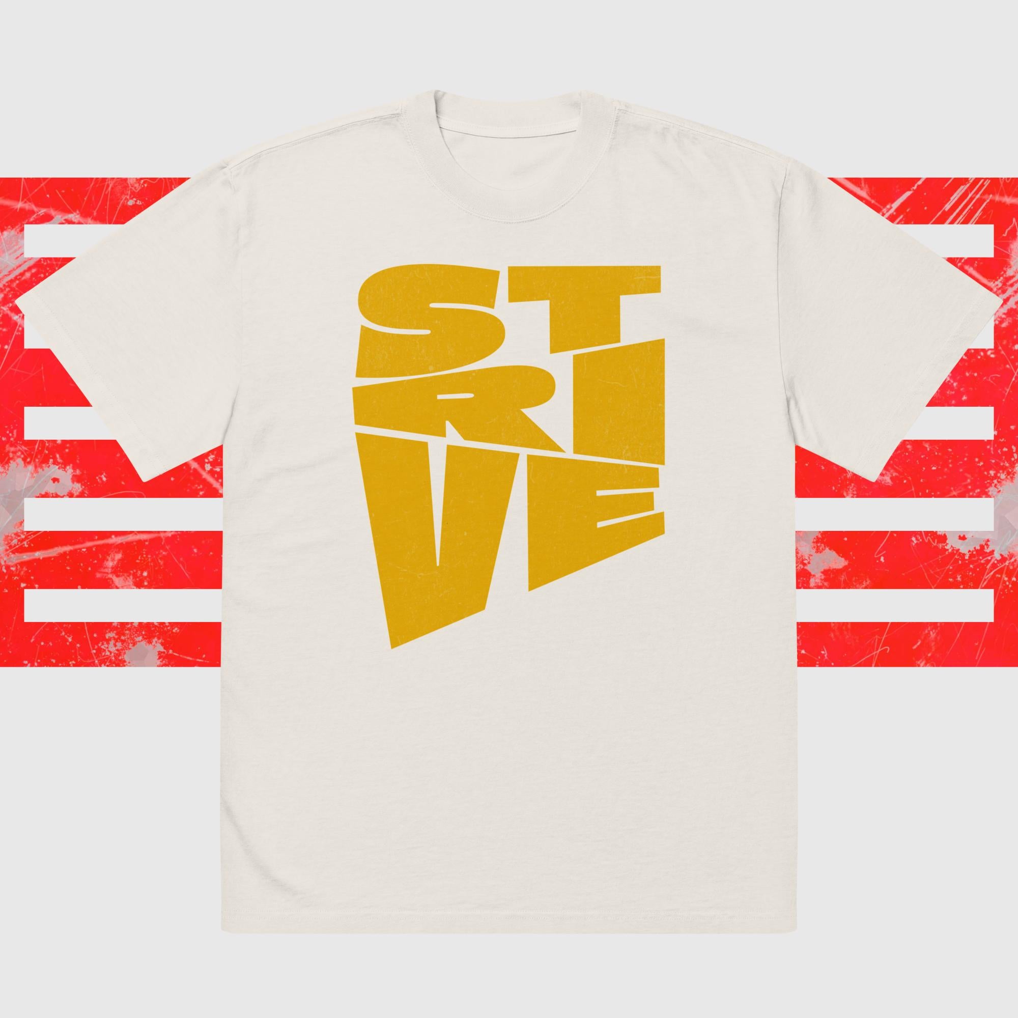 STRIVE - One More Rep - OVERSIZED marškinėliai