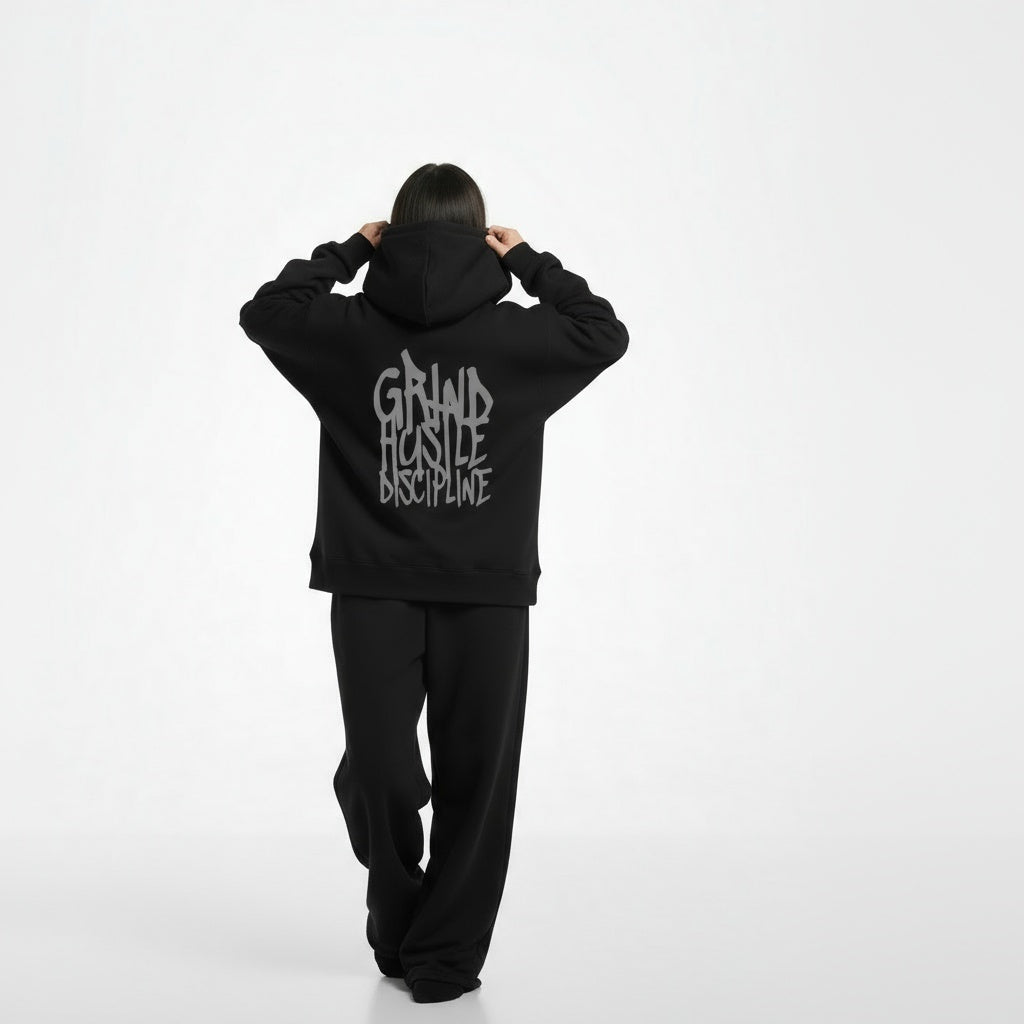 STRIVE - Grind Hustle Discipline - Džemperis (Grey)