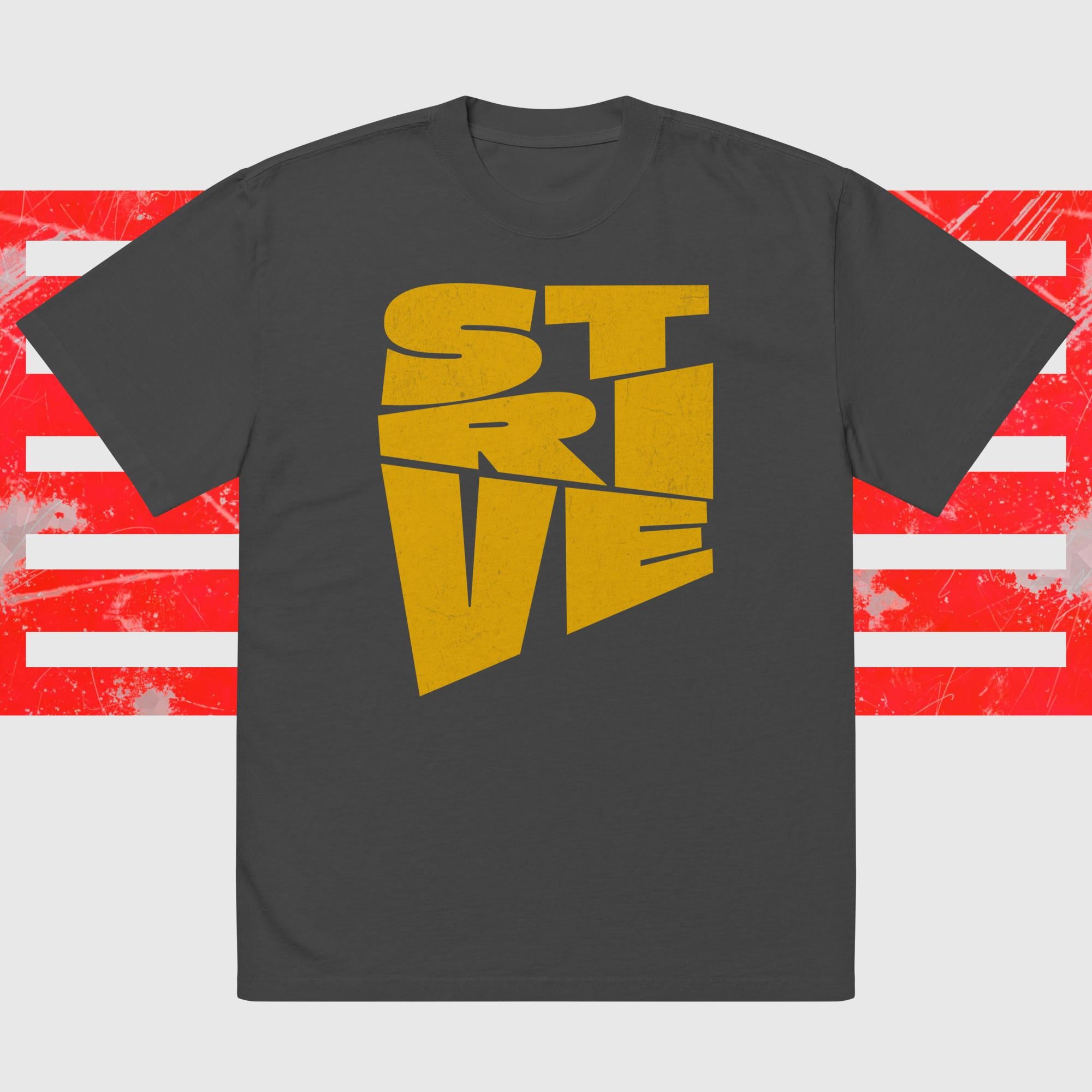 STRIVE - One More Rep - OVERSIZED marškinėliai