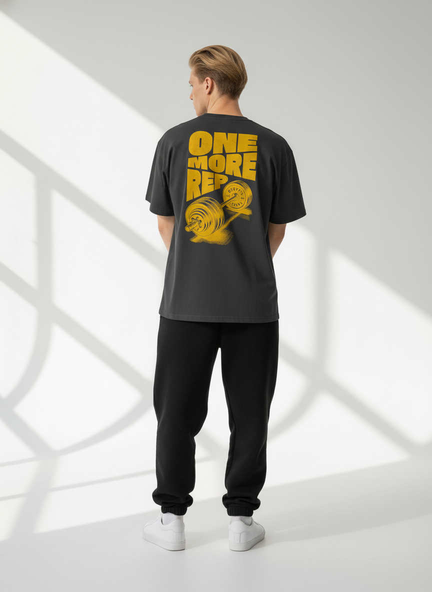 STRIVE - One More Rep - OVERSIZED marškinėliai