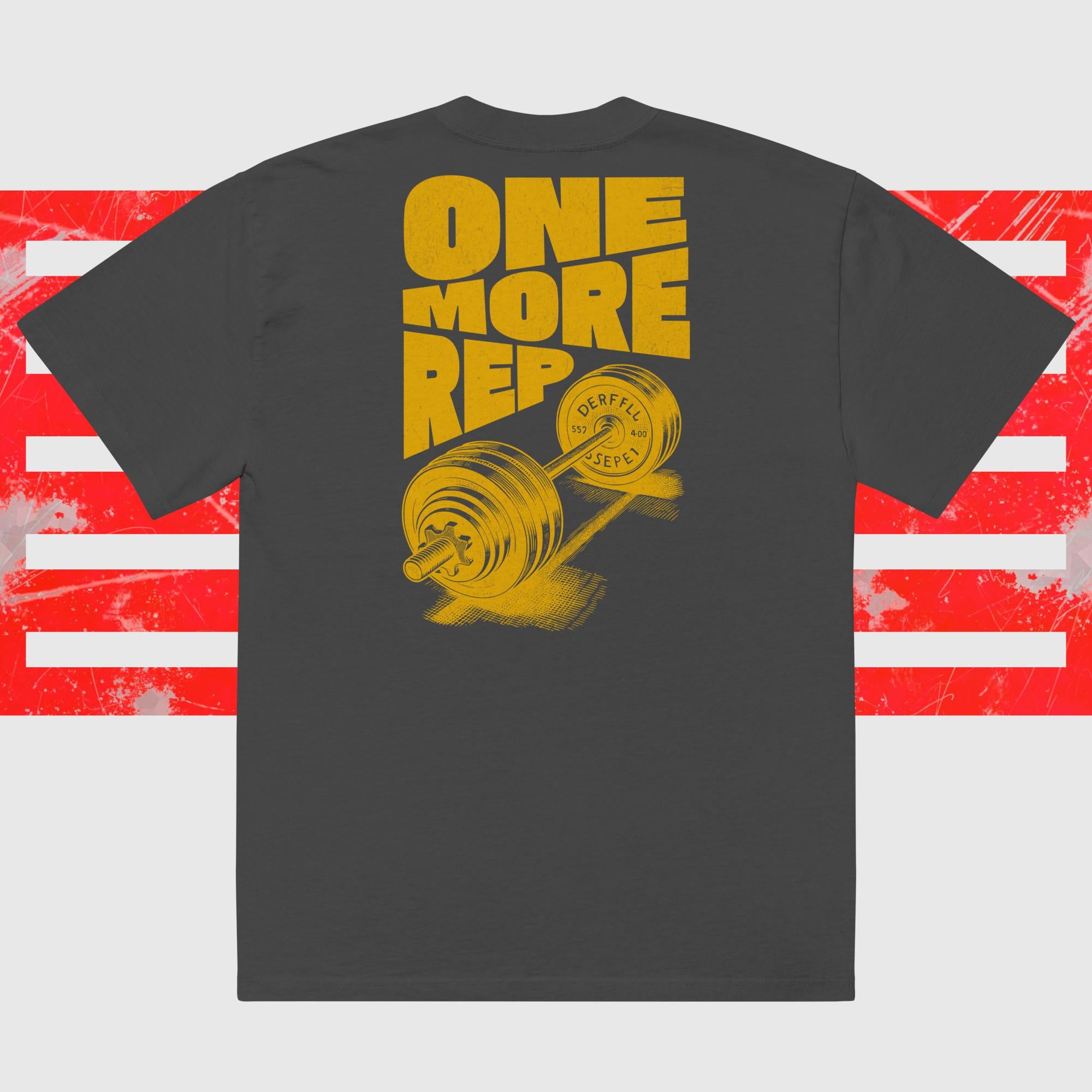 STRIVE - One More Rep - OVERSIZED marškinėliai