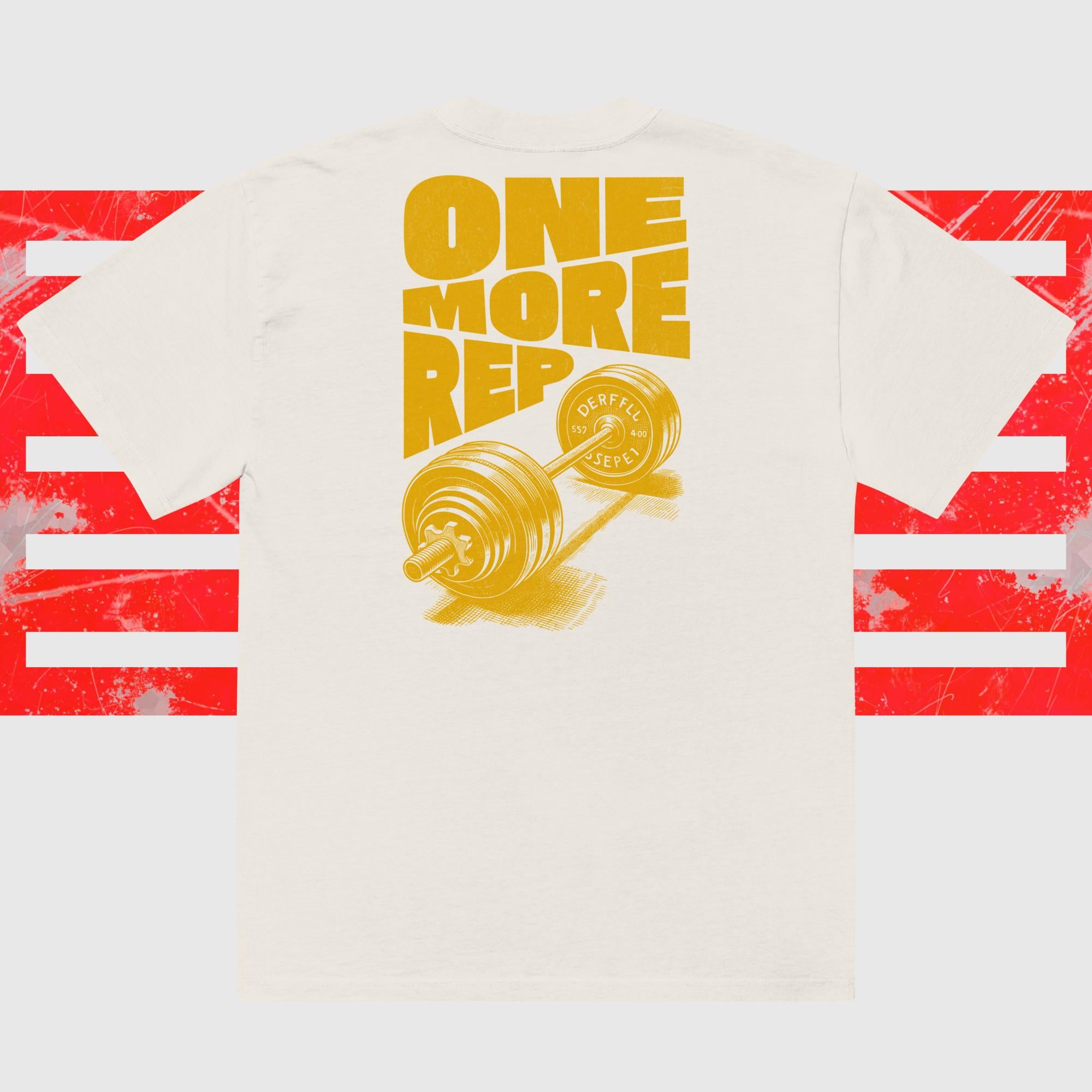 STRIVE - One More Rep - OVERSIZED marškinėliai